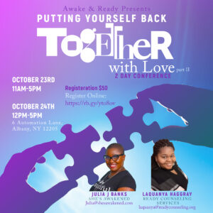 Putting Yourself Back Together with Love part II Registration